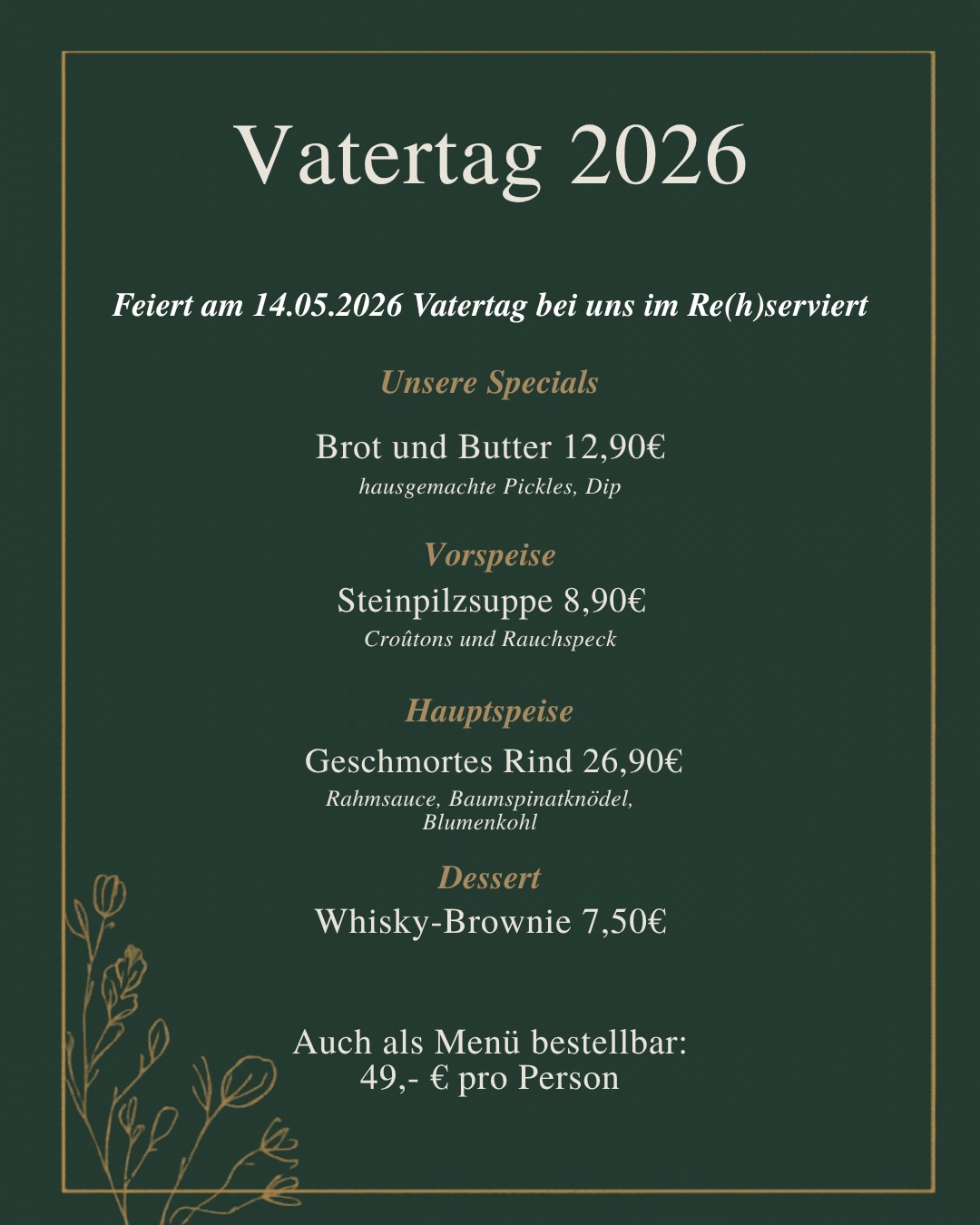 Vatertag 2026